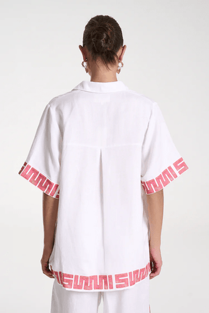 Summi Summi | Sig Linen Shirt Neon Plaid | Girls with Gems