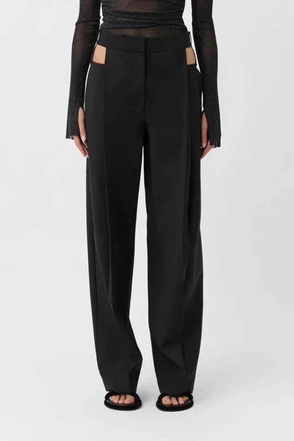 Camilla and Marc | Alma Tailored Pant Black | Girls with Gems