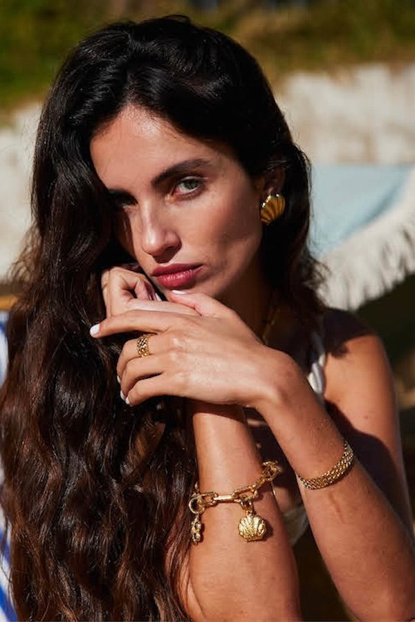 Emma Pills | Sunkissed Earrings Gold | Girls with Gems