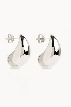 By Charlotte | Silver Made of Magic Large Earrings | Girls with Gems
