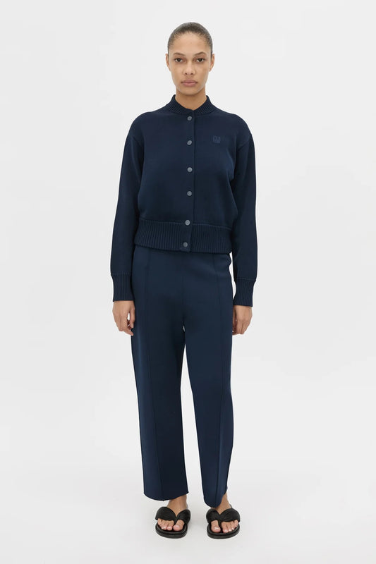 Amedeo Knit Pant Dark Navy