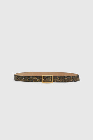 Sonny Snake Belt Tan