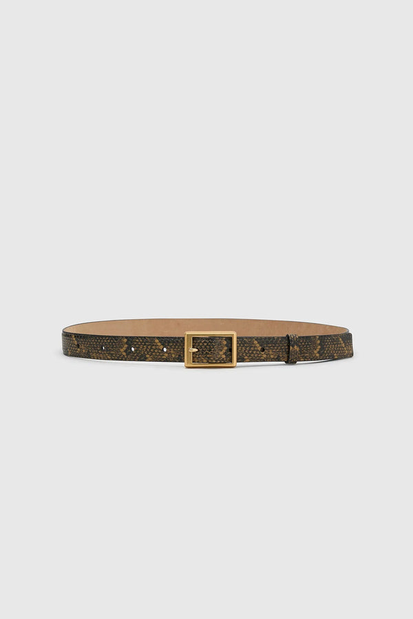 Sonny Snake Belt Tan