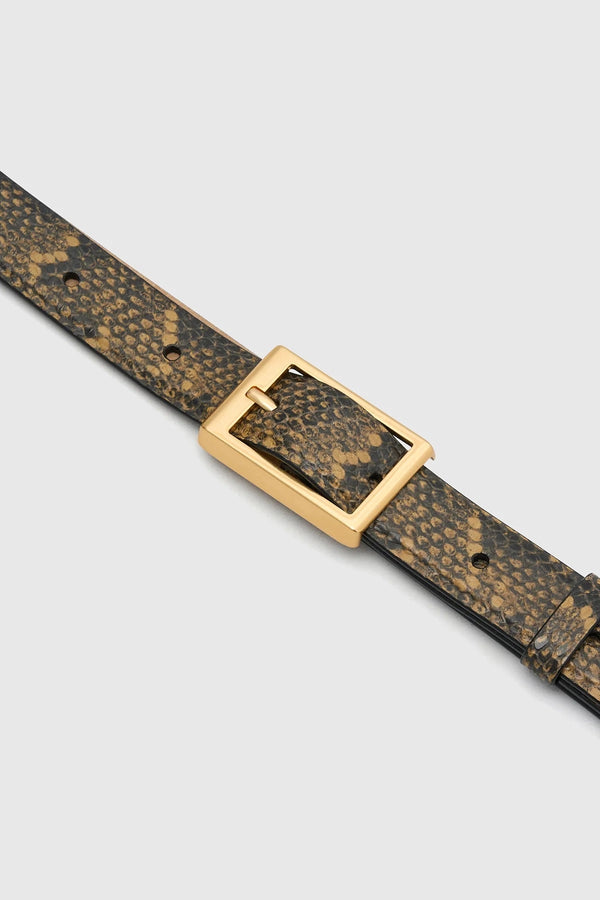 Sonny Snake Belt Tan