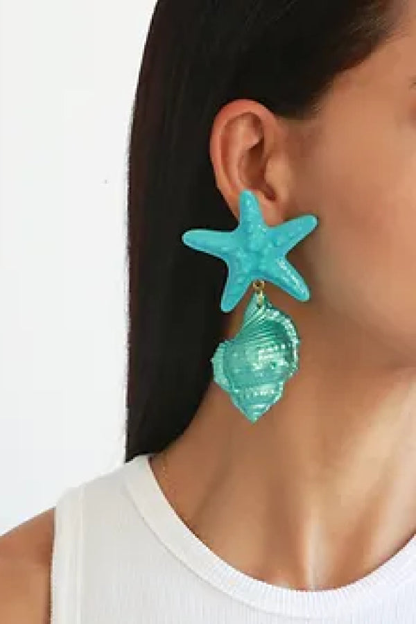 Julietta Jewellery | Le Splash Earrings Blue | Girls with Gems