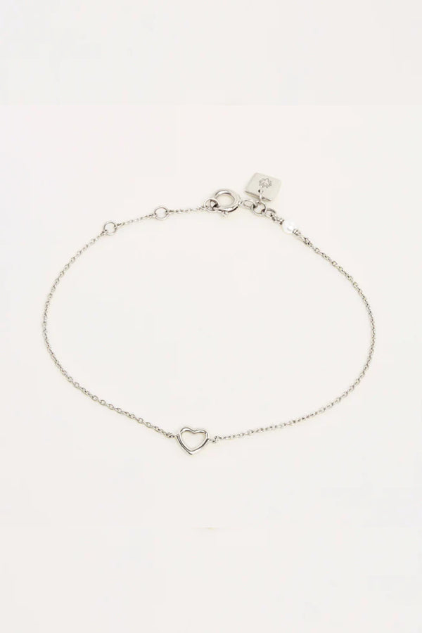 By Charlotte | Silver Pure Love Bracelet | Girls with Gems
