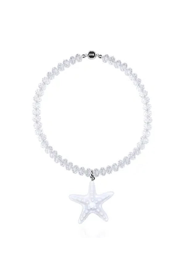 Julietta Jewellery | Mermaid Dreams Necklace White | Girls with Gems