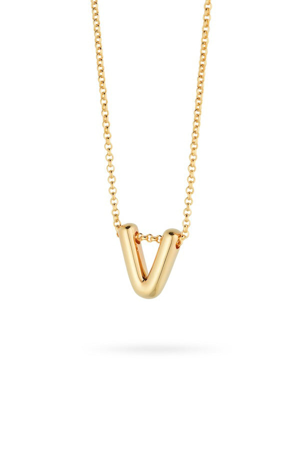 Avant Studio | Nouvelle Letter Necklace | Girls with Gems