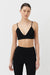 Camilla and Marc | Willow Knit Bralette Black | Girls with Gems
