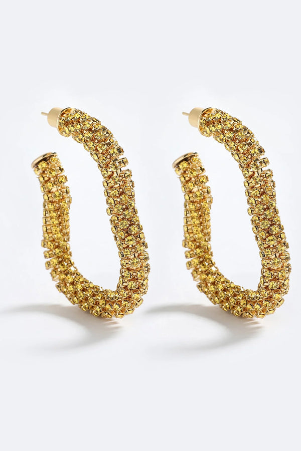 Emma Pills | Obsession Sparkle Hoop Gold | Girls with Gems