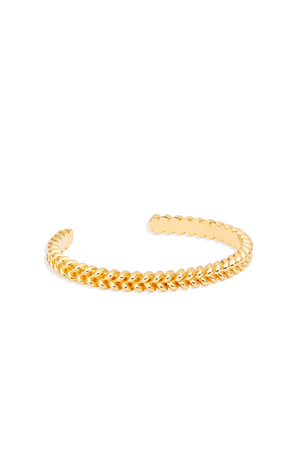By Charlotte | Gold Intertwined Cuff | Girls with Gems