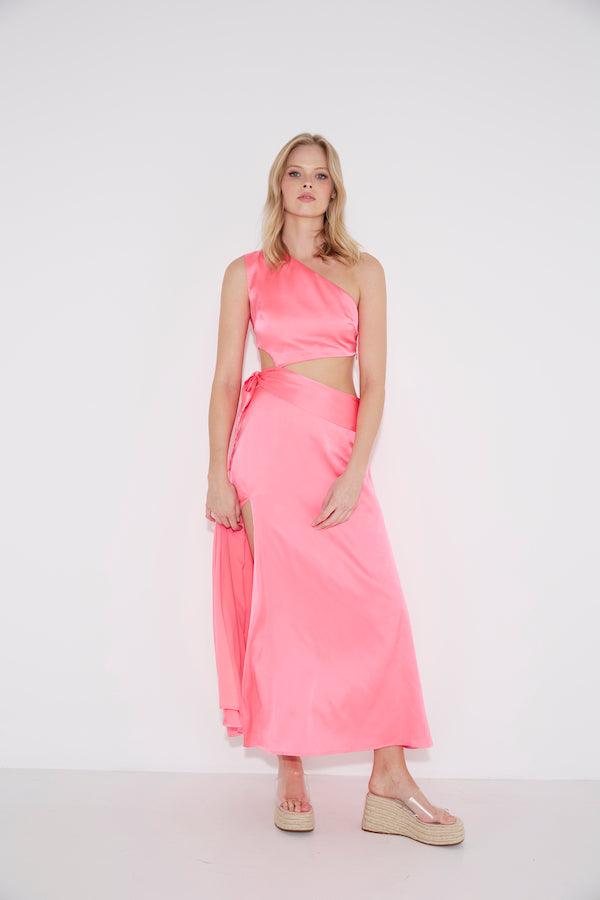 Zahara Flamingo Dress - Sonya Moda