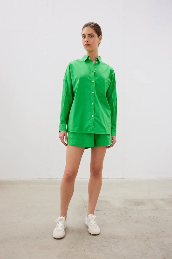 LMND | The Chiara Shirt Verde | Girls With Gems