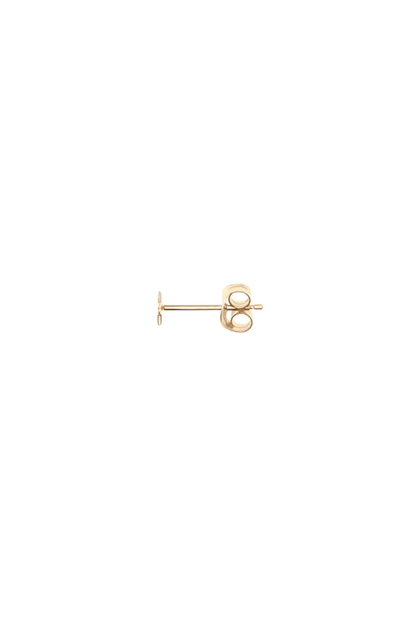 By Charlotte | 14kt Gold Stellar Earring | Girls with Gems