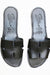 H Sandals Black - By Girls With Gems