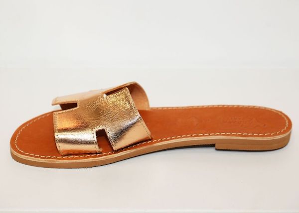 H Sandals Gold - By Girls With Gems