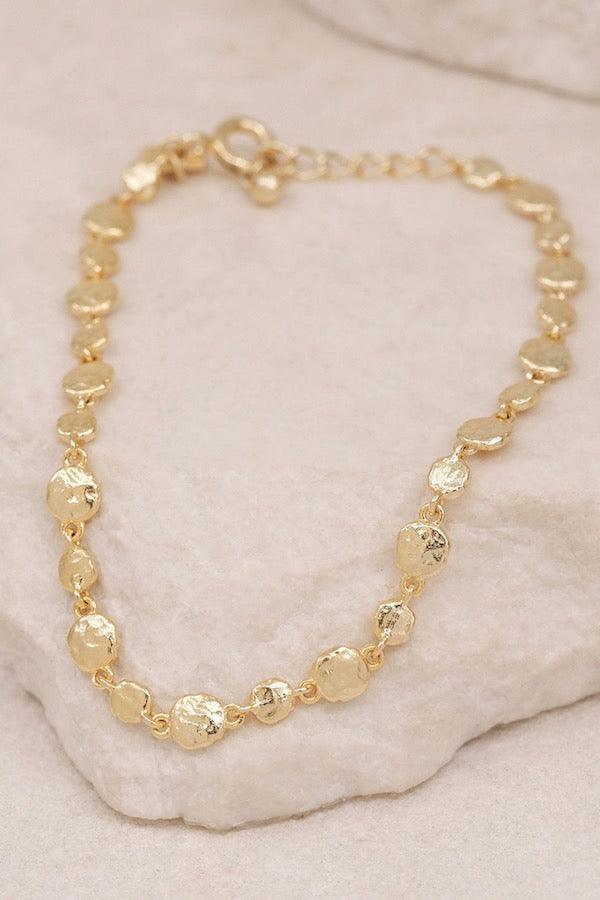Gold Path To Harmony Bracelet - By Charlotte