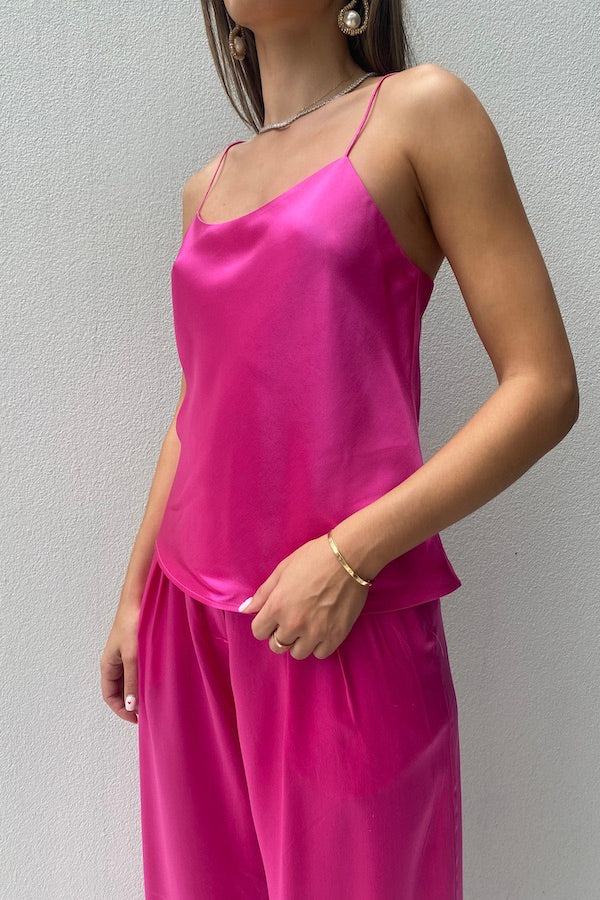 Michael Lo Sordo | Bias Camisole Pink | Girls With Gems