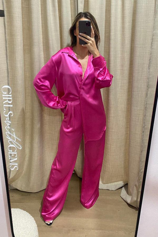 Relaxed Boy Pant Pink - Michael Lo Sordo