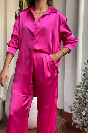 Relaxed Boy Pant Pink - Michael Lo Sordo