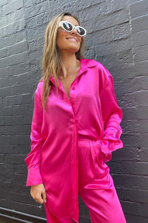 Relaxed Boy Pant Pink - Michael Lo Sordo