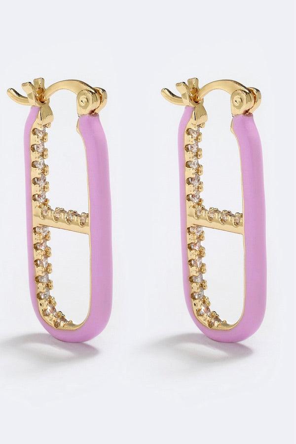 The OG Earrings Light Pink - Emma Pills