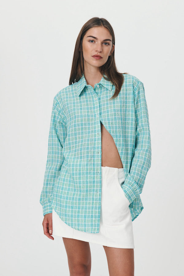 Rowie | Mason Long Sleeve Shirt Limewire | Girls With Gems