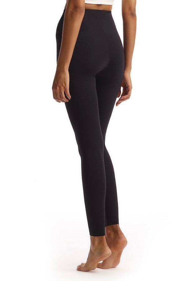 Neoprene Legging by Commando, form-fitting high-rise neoprene leggings with smoothing waistband and light compression, perfect for sleek, supportive everyday wear.
