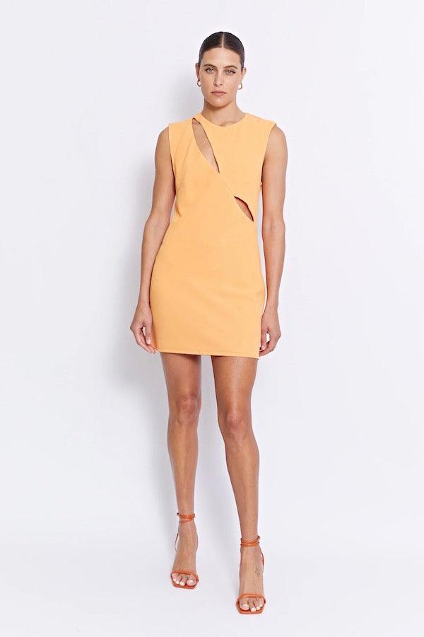 Kali Mini Dress Tangerine - Pfeiffer