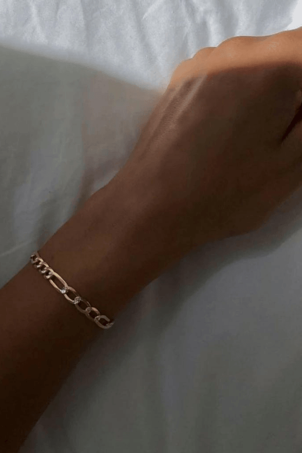 The Figaro Link Bracelet - The M Jewelers