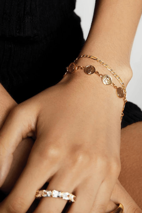 The Figaro Link Bracelet - The M Jewelers