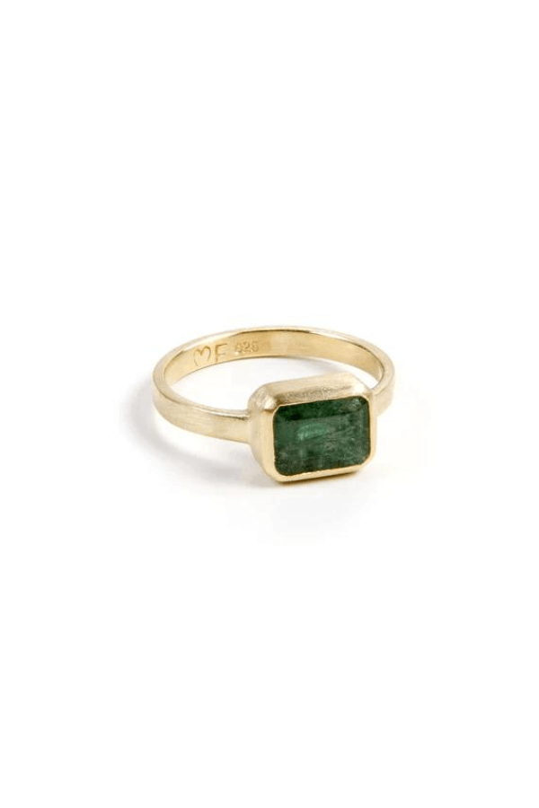 Emerald Deco Ring - Fairley