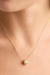 By Charlotte | Gold I Am Enough Spinning Mediation Necklace | Girls with Gems