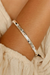 By Charlotte | Silver Align Your Soul Cuff | Girls with Gems