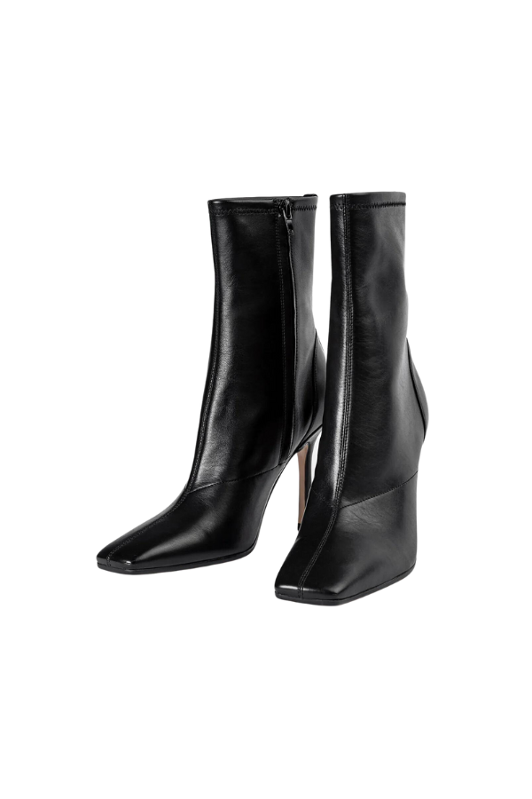Tony Bianco | Halsey Black Como 10.5cm Ankle Boots | Girls with Gems