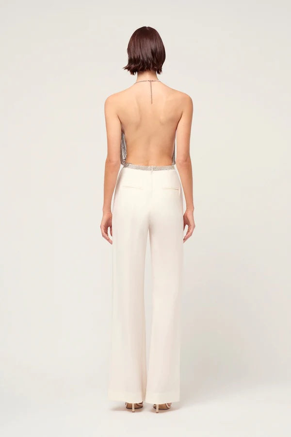 Michael Lo Sordo | Crystaline Boy Pant White | Girls With Gems