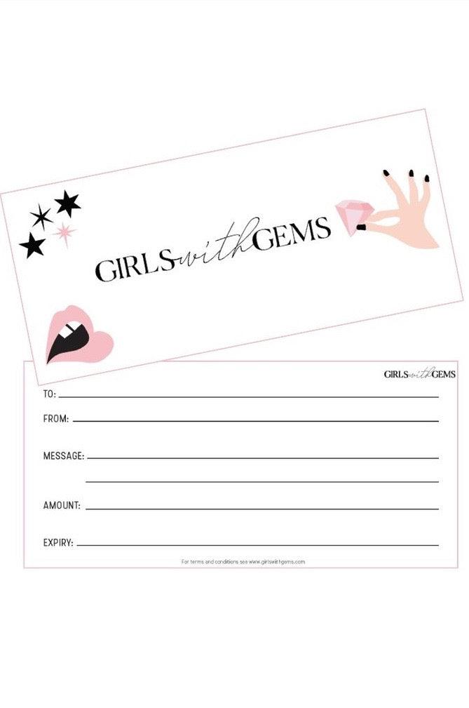 Gift Voucher - By Girls WIth Gems