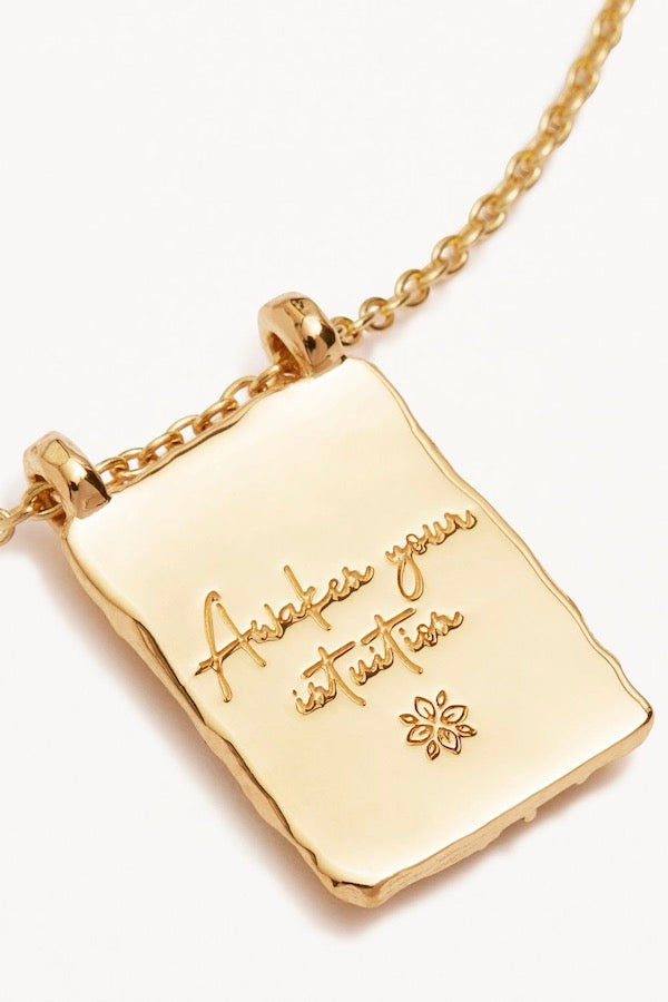 By Charlotte | Gold Awaken Necklace | Girls with Gems