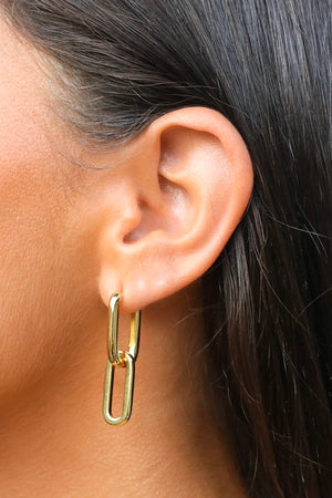 Avant Studio | Celine Earrings Grande Gold | Girls with Gems