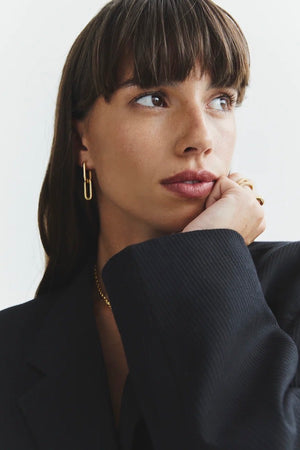 Avant Studio | Celine Earrings Grande Gold | Girls with Gems