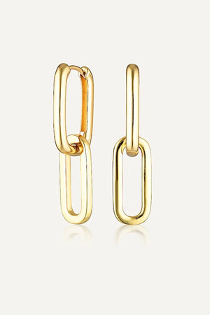 Avant Studio | Celine Earrings Grande Gold | Girls with Gems