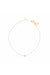 By Charlotte | 14kt Gold Crystal Lotus Flower Bracelet | Girls with Gems