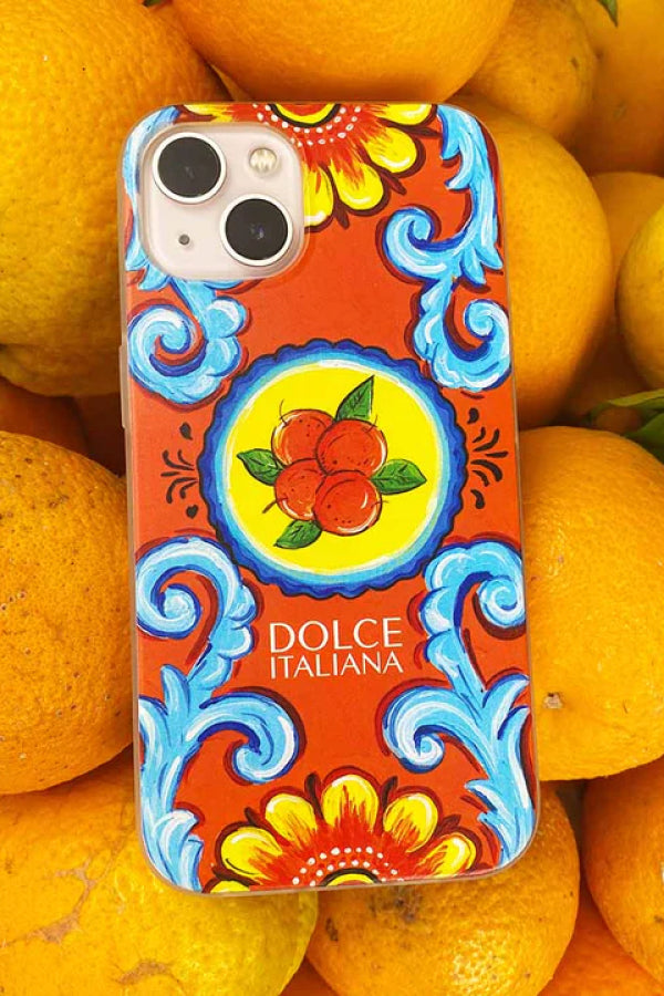 By Girls With Gems | iPhone Case Arancio Piana | Girls with Gems