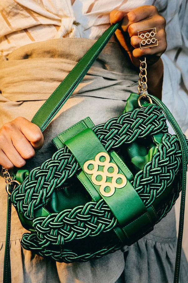 Olympia Bag Emerald Green - Kooreloo