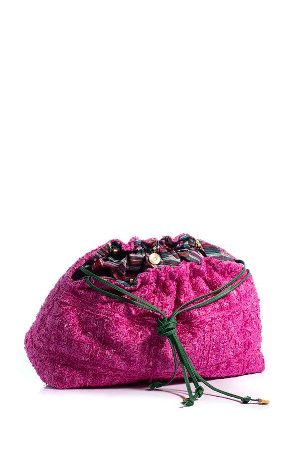 Tweed Pouch Pink - Kooreloo