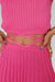 Loretta Mini Skirt Flamingo Pink - Andean Collective