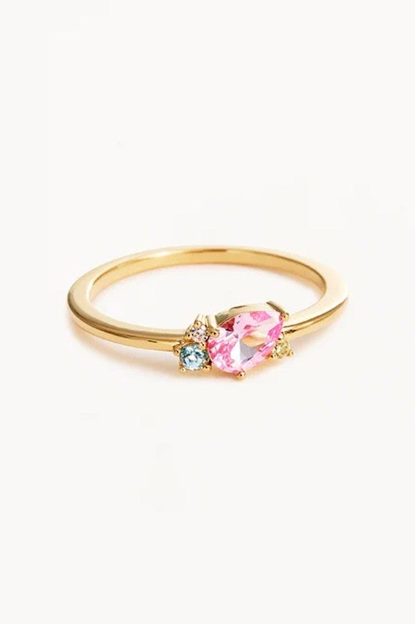 By Charlotte | Gold Cherished Connections Ring | Girls with Gems