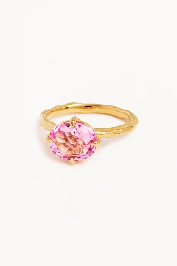 By Charlotte | Gold Cherish Ring | Girls with Gems